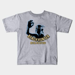 Metal detecting t-shirt designs Kids T-Shirt